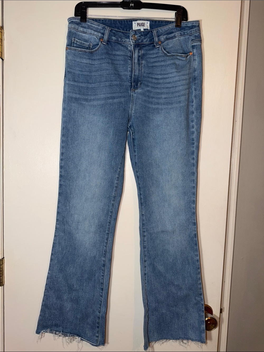 PAIGE High Rise Laurel Canyon Bootcut Jeans- Size 32